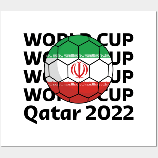 World Cup Qatar 2022  - Team Iran Posters and Art